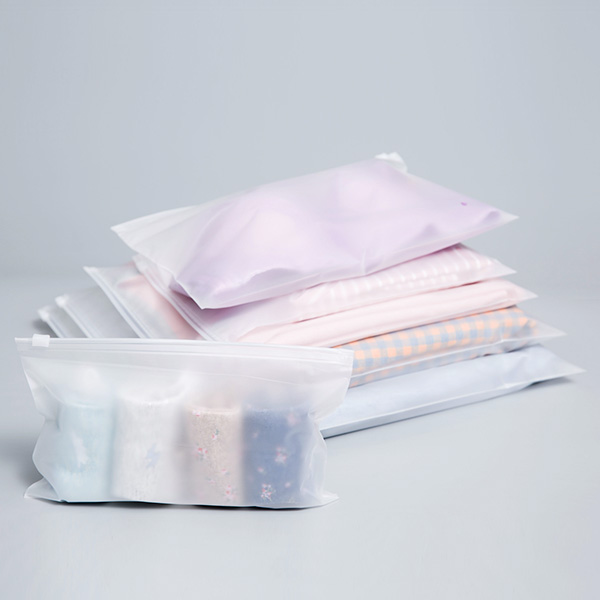 双面磨砂拉链袋