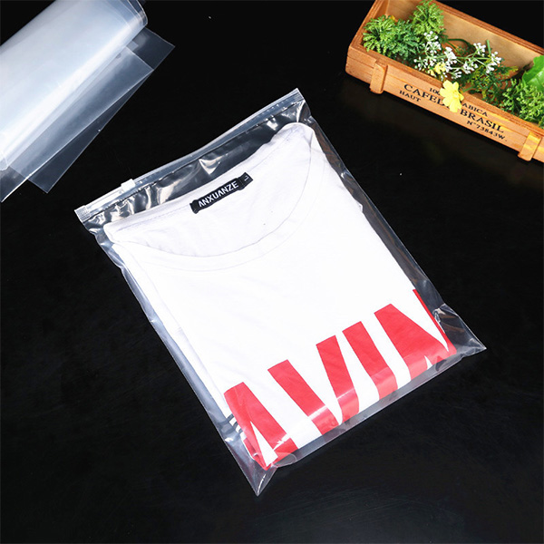 透明磨砂拉链袋销售