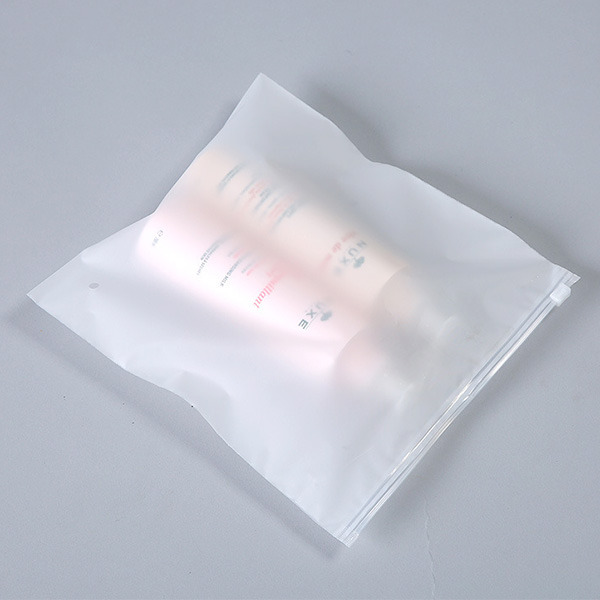 CPE塑料磨砂拉链袋